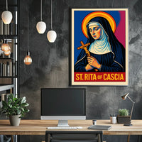 St. Rita of Cascia Poster