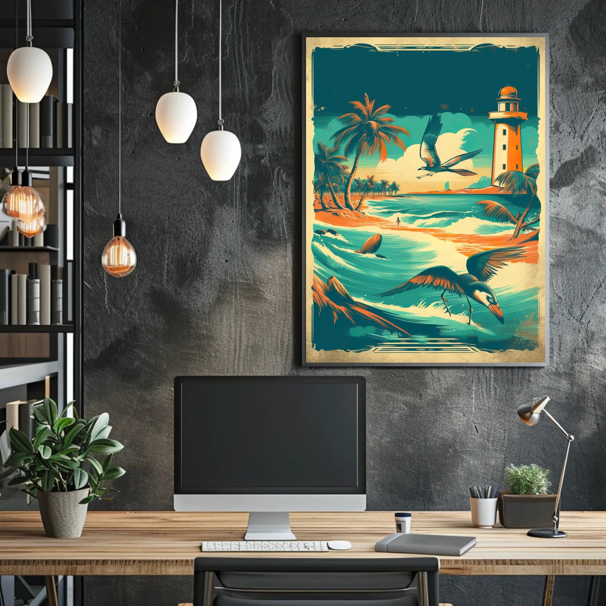 Coastal Serenity Poster