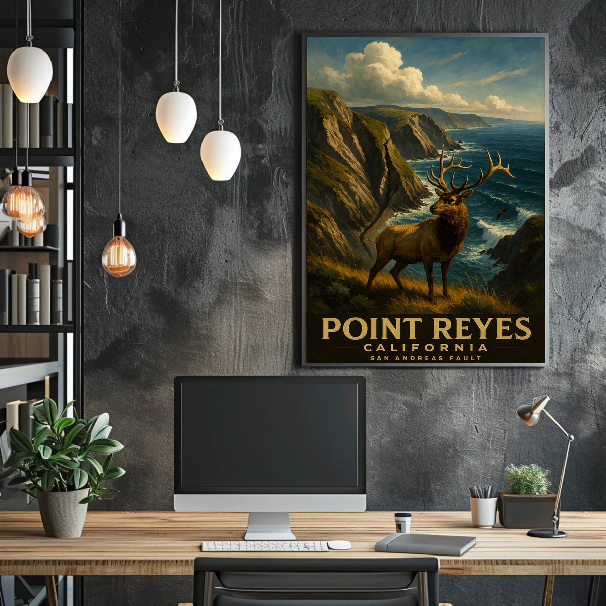 Point Reyes CaliforniaS Scenic Beauty Poster