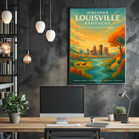Discover Louisville, Kentucky Poster