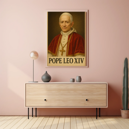 Portrait of Pope Leo XIV Portrait Poster