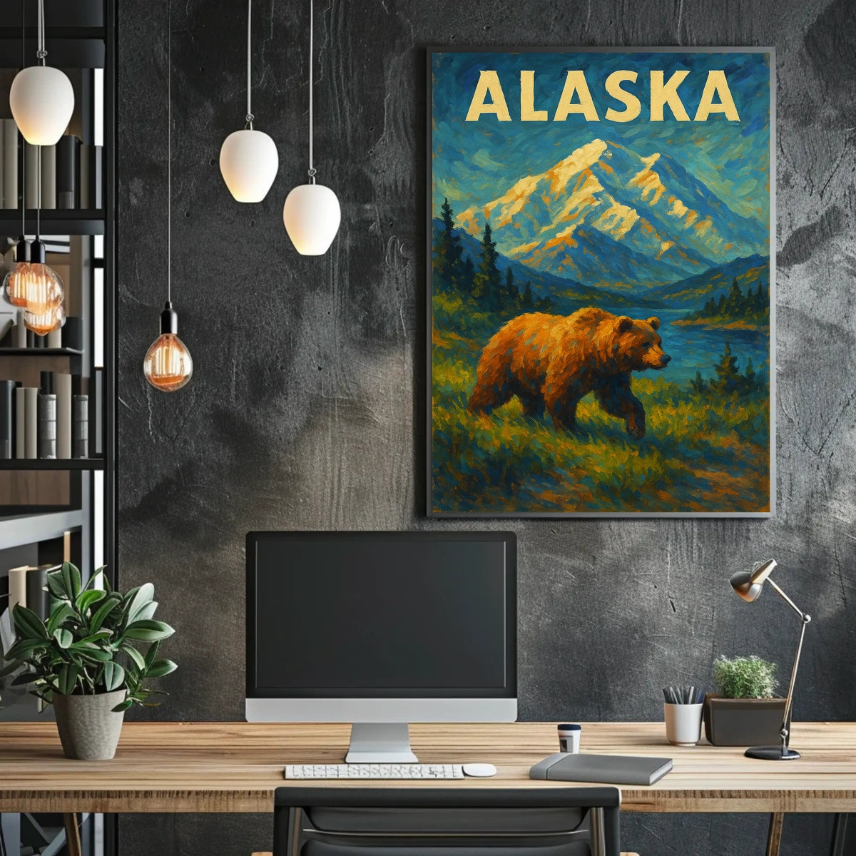 Alaska Wilderness Poster