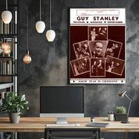 Guy Stanley Vintage Magician Entertainment Cultural Poster
