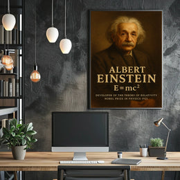 Albert Einstein Developer Of The Poster