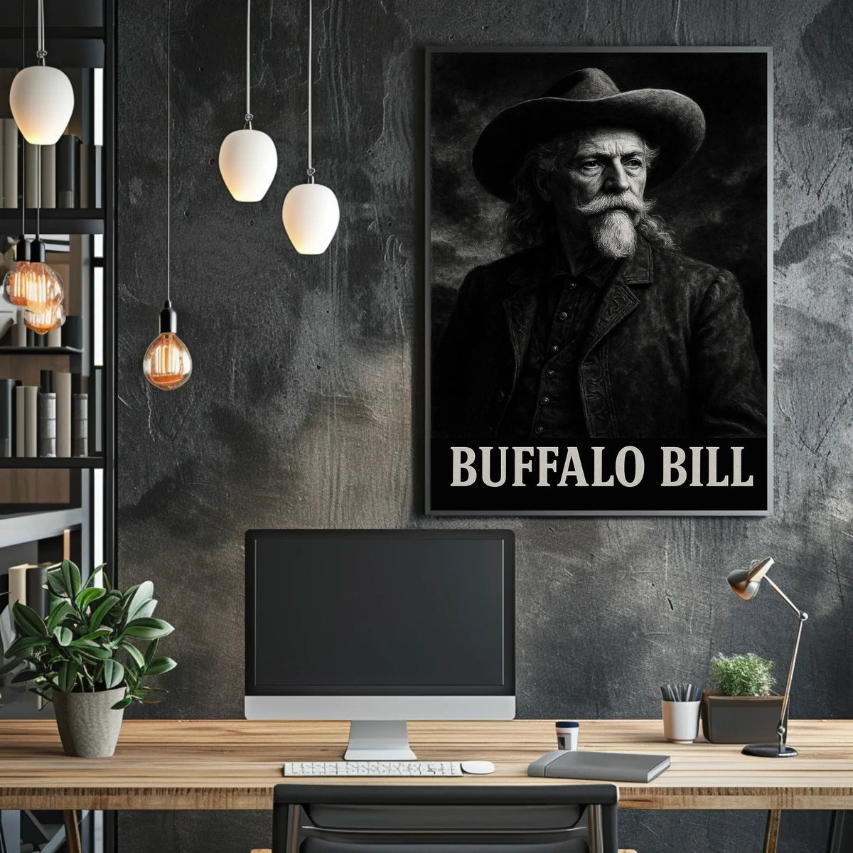 Buffalo Bill Wild West Cultural or Heritage Poster