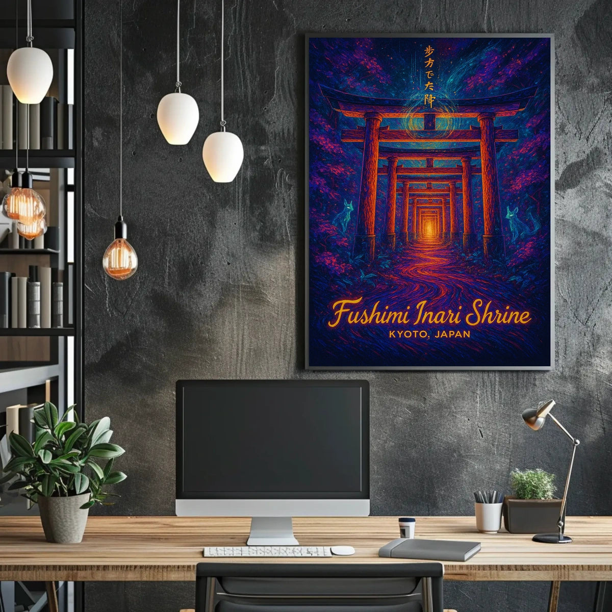 Fushimi Inari Shrine Kyoto, Japan Poster
