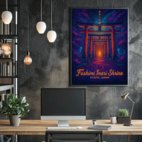 Fushimi Inari Shrine Kyoto, Japan Poster