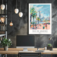 Rio de Janeiro Vibes Poster PosterGoat