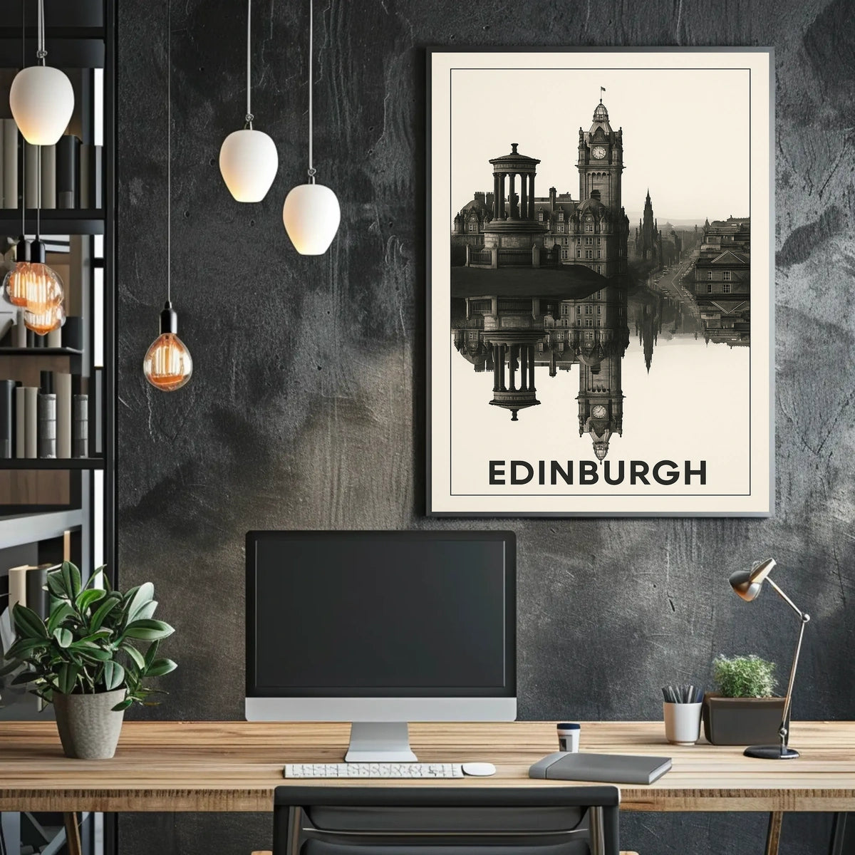 Edinburgh Reflections Poster
