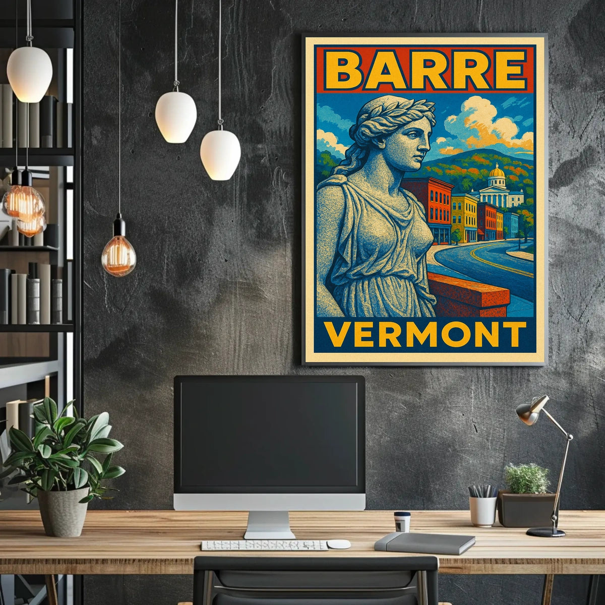 Barre, Vermont Poster