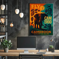 Colorful Abstract Art Print for Modern Home Decor Poster PosterGoat
