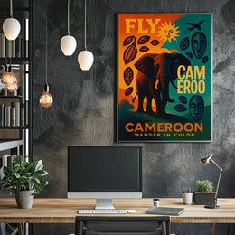 Colorful Abstract Art Print for Modern Home Decor Poster PosterGoat