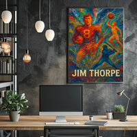 Jim Thorpe Athletic Legend Poster