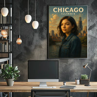 Chicago, Illinois Poster
