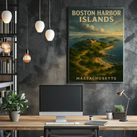 Boston Harbor Islands Poster