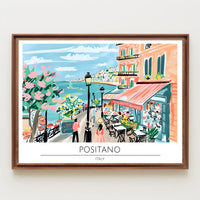 Scenic Positano Poster PosterGoat