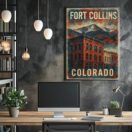 Fort Collins, Colorado Poster