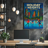Holiday Heights in Houston Poster
