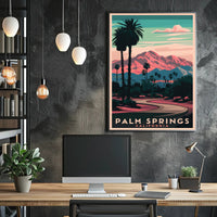 Palm Springs Scenic Poster