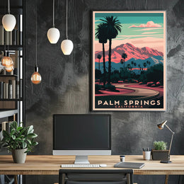 Palm Springs Scenic Poster