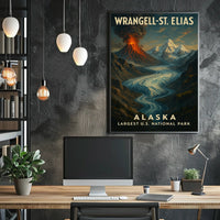 Wrangell-St. Elias National Park Poster