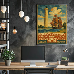 PerryS Victory And International Peace Poster