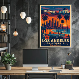 Los Angeles City of Angels Poster