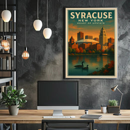 Scenic Syracuse Poster