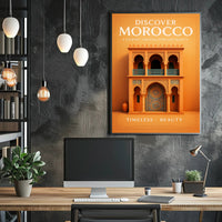 Discover Morocco Poster PosterGoat