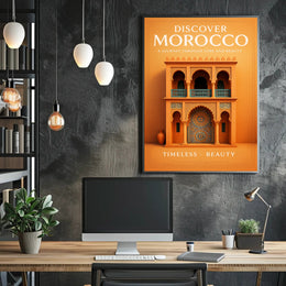 Discover Morocco Poster PosterGoat