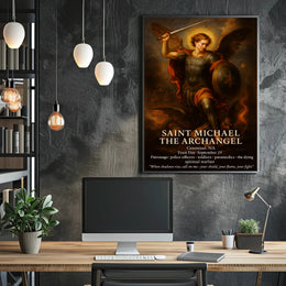 Saint Michael the Archangel Poster PosterGoat