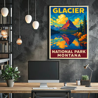 Glacier National Park Poster