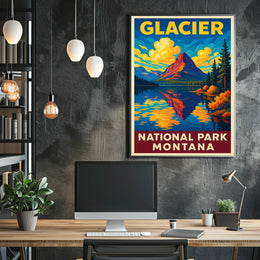 Glacier National Park Poster
