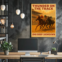 Thunder On The Track Poster