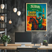 Saudi Arabia Heritage Poster