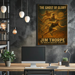 Jim Thorpe The Ghost of Glory Poster