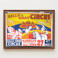 Sells & Gray Circus Extravaganza Poster