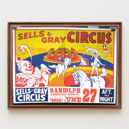 Sells & Gray Circus Extravaganza Poster