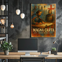 Magna Carta 1215 Poster
