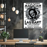 Laurant's Mystical World Tour Vintage Poster - Cultural or Heritage Poster