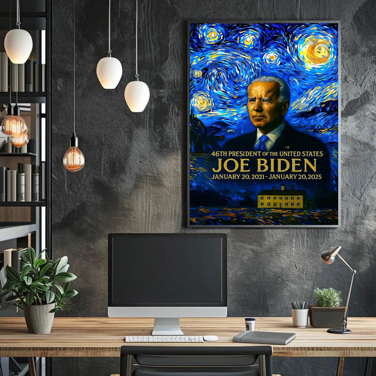 Joe Biden 46th President of the United States Presidential Masterpiece Series Poster