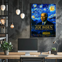 Joe Biden 46th President of the United States Presidential Masterpiece Series Poster