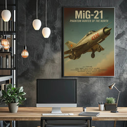 MiG-21: Phantom Hunter of the North Poster PosterGoat