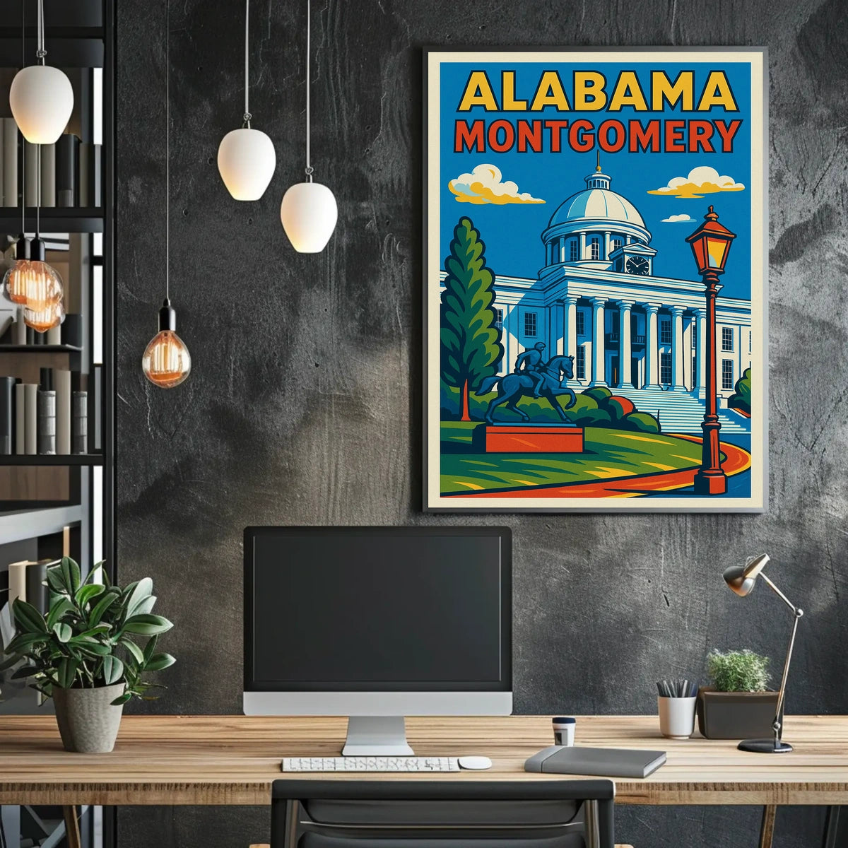 Alabama Montgomery Poster