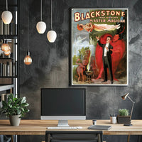 Blackstone Magic Show Vintage Cultural or Heritage Poster