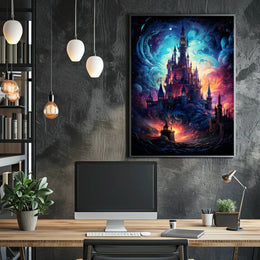 Enchanted Castle In The Cosmos Poster