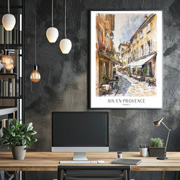 Aix-en-Provence Charm Poster PosterGoat