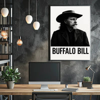 Buffalo Bill Historic American Old West Heritage Poster