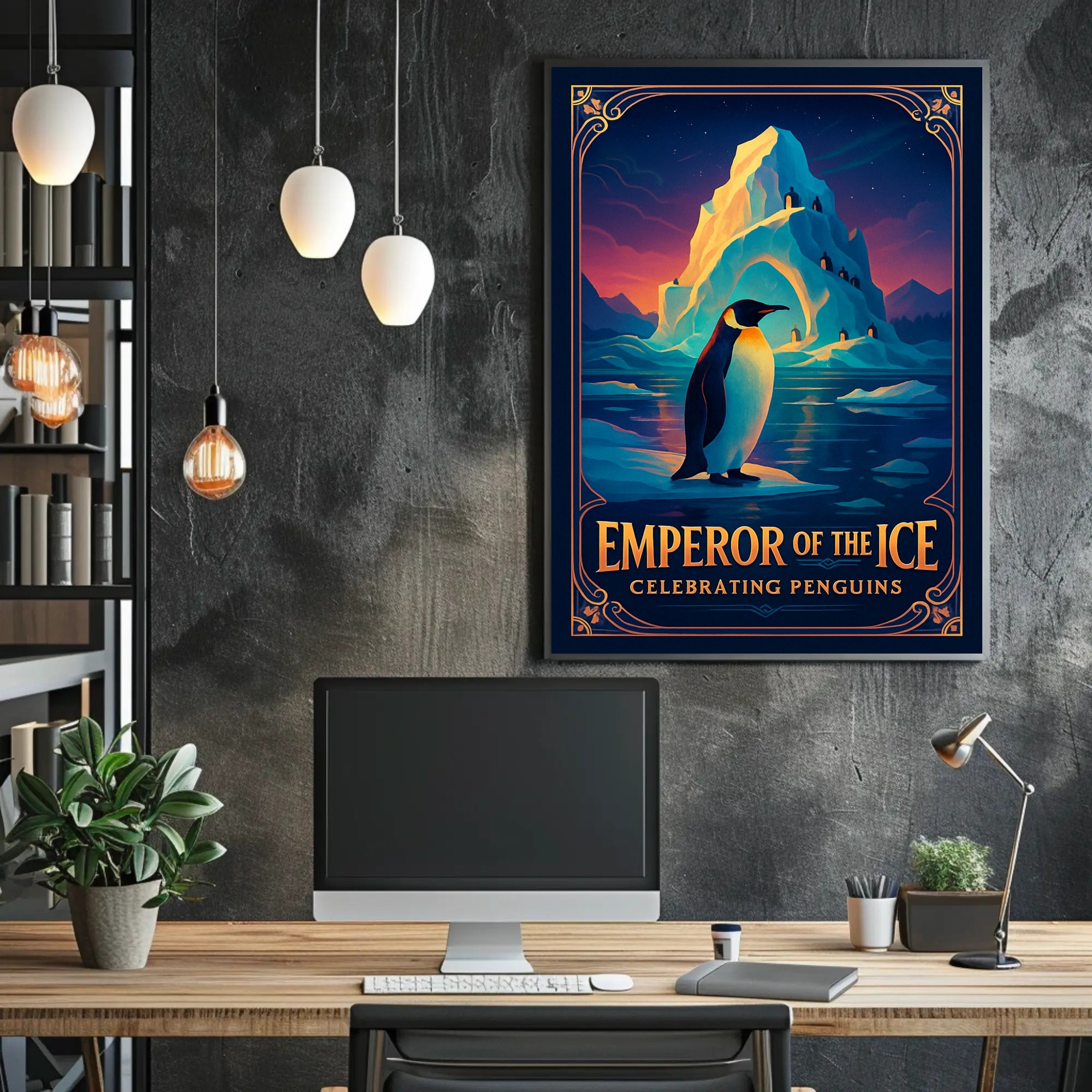 Emperor of the Ice Poster Art Print