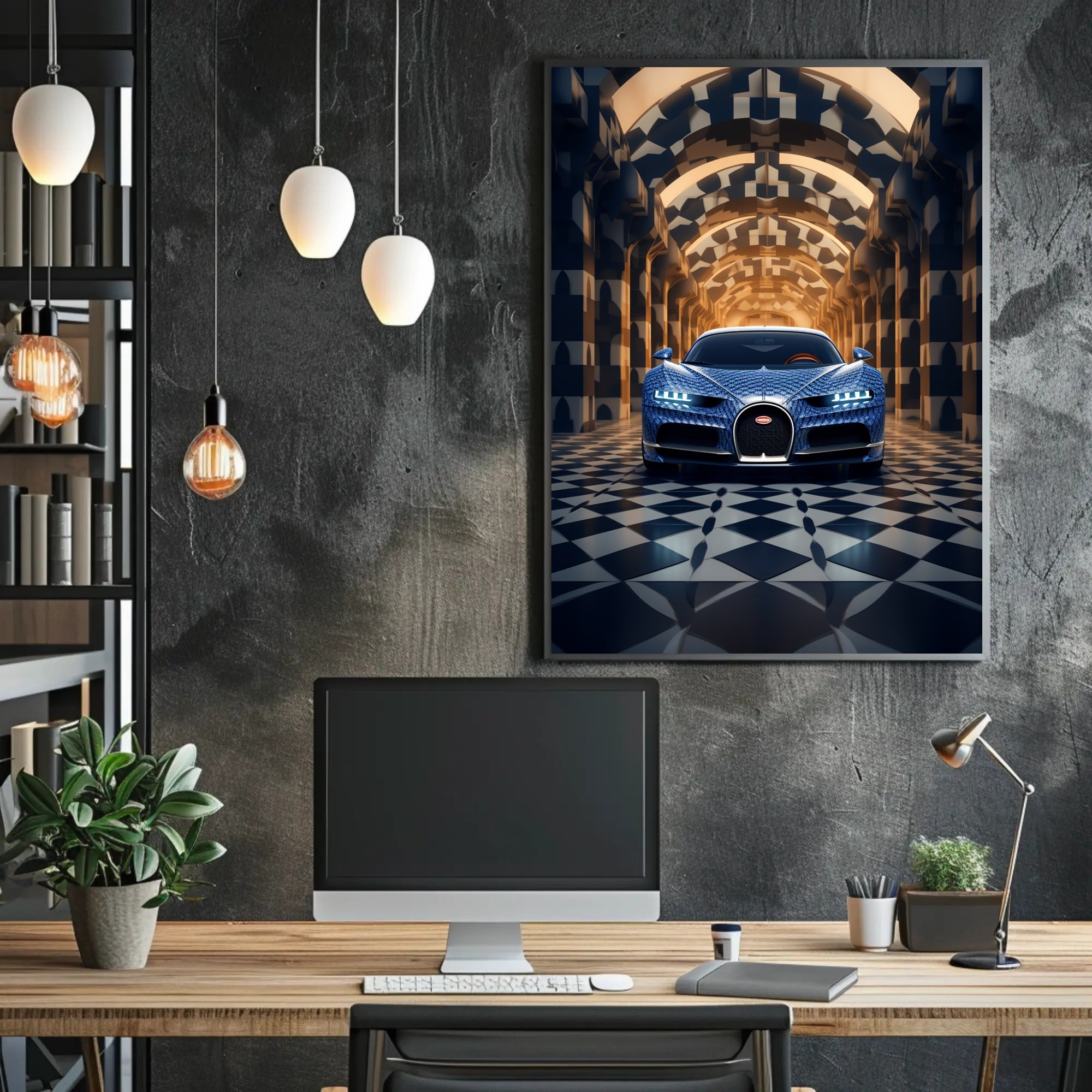 Luxurious Automotive Marvel Poster PosterGoat